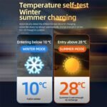 ⁦Chargeur de batterie voiture automatique intelligent 12-12v.10Amp – شاحن بطارية للسيارات⁩ - الصورة ⁦6⁩