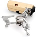 ⁦Réchaud de camping pliable Flamme Bleu Pour camping et randonnée – موقد تخييم بتصميم جديد⁩ - الصورة ⁦2⁩