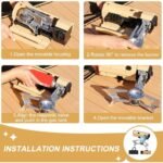 ⁦Réchaud de camping pliable Flamme Bleu Pour camping et randonnée – موقد تخييم بتصميم جديد⁩ - الصورة ⁦4⁩