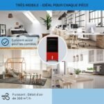 ⁦Refroidisseur d’Air Portable 4 en 1 Réservoir 8L – مبرد متنقل⁩ - الصورة ⁦5⁩