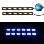 Lot de 2 feux de circulation à LED COB