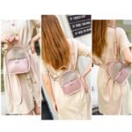 ⁦Sac à dos transparent Top avec pochette intérieure 2en1 tendence 2023⁩ - الصورة ⁦2⁩