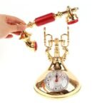 ⁦Réveil rétro modèle téléphone pour chronométreur créatif pour la décoration⁩ - الصورة ⁦2⁩