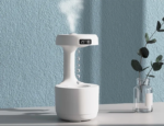 ⁦Réveil et Humidificateur d’air gouttelettes d’eau Anti-gravité 800ml⁩ - الصورة ⁦2⁩