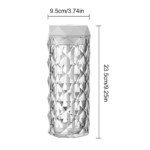 ⁦Lampe en cristal avec humidificateur d’air, diffuseur d’arôme, USB 900ml⁩ - الصورة ⁦9⁩