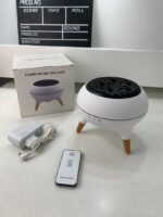 ⁦Diffuseur d’huiles essentielles ultrasonique 350 ml avec télécommande et lumières – جهاز تعطير الجو⁩ - الصورة ⁦8⁩