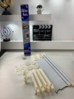 ⁦Étagère réglable à 2 niveaux avec double barre de Ajustable – حامل أغراض في المطبخ⁩ - الصورة ⁦8⁩