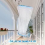⁦Housse de plâtre imperméable pour la douche, protection pour jambe adulte – غطاء عازل للمياه للرجل المكسورة كاملة⁩ - الصورة ⁦6⁩