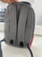 ⁦Sac à dos Bicolore Style Coréen Unisexe 127772-2 Rose – محفظة ظهر للكبار وردي⁩ - الصورة ⁦6⁩