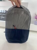 ⁦Sac à dos Bicolore Style Coréen Unisexe 127772-2 Bleu – محفظة ظهر للكبار أزرق⁩ - الصورة ⁦6⁩