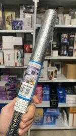 ⁦Autocollant d'aluminium auto-adhésif 5M Anti-l'huile pour cuisine⁩ - الصورة ⁦10⁩