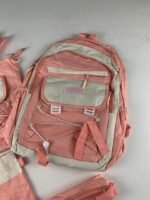 ⁦Ensemble de sacs d’école Kawai pour adolescents 4Pcs GUORANCHAO Rose – محفظة 4 قطع كاواي وردي⁩ - الصورة ⁦6⁩