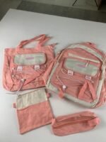 ⁦Ensemble de sacs d’école Kawai pour adolescents 4Pcs GUORANCHAO Rose – محفظة 4 قطع كاواي وردي⁩ - الصورة ⁦5⁩