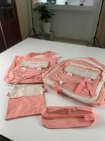 ⁦Ensemble de sacs d’école Kawai pour adolescents 4Pcs GUORANCHAO Rose – محفظة 4 قطع كاواي وردي⁩ - الصورة ⁦4⁩