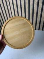 ⁦Plateau d'accoudoir de fauteuil en Bambou à Clip de Bras - صينية مسند ذراع للأريكة⁩ - الصورة ⁦9⁩