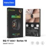 ⁦HainoTeko SQ-17 Mini Smart Watch Series 10 AMOLED avec 3 Bracelets – ساعة ذكية أصلية للنساء⁩ - الصورة ⁦4⁩