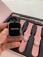 ⁦Haino Teko Germany G10 Mini Amoled Display 4 paires de bracelets – ساعة ذكية للنساء⁩ - الصورة ⁦10⁩