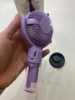 ⁦Humidificateur et Ventilateur Portatif avec Batterie Rechargeable USB 2en1 – مروحة ومعطر جو⁩ - الصورة ⁦10⁩