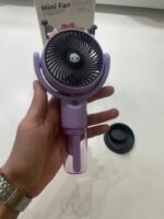 ⁦Humidificateur et Ventilateur Portatif avec Batterie Rechargeable USB 2en1 – مروحة ومعطر جو⁩ - الصورة ⁦8⁩