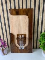 ⁦Panneau Mural Décoratif avec Éclairage LED Design Moderne en Bois V2⁩ - الصورة ⁦3⁩