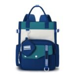 Ensemble de sacs d’école Kawai pour Enfants 2Pcs Avec Pochette Bleu – محفظة 2 قطع كاواي مع محفظة صغيرة أزرق