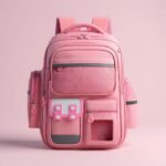 ⁦Sac à Dos Enfant pour École primaire de Haute Qualité Rose – حقيبة ظهر مدرسية للأطفال وردي⁩ - الصورة ⁦2⁩