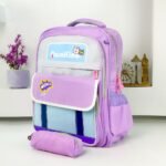 ⁦Sac à Dos pour Enfants avec Trousse Assortie 2504 Mauve – حقيبة ظهر مدرسية للأطفال مع مقلمة بنفسجي⁩ - الصورة ⁦2⁩
