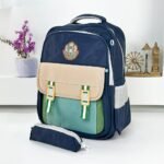 ⁦Sac à Dos pour Enfants avec Trousse Assortie KBAG Bleu Nuit V1 – حقيبة ظهر مدرسية للأطفال مع مقلمة أزرق ليلي⁩ - الصورة ⁦5⁩