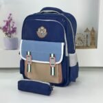 ⁦Sac à Dos pour Enfants avec Trousse Assortie KBAG Bleu Nuit V2 – حقيبة ظهر مدرسية للأطفال مع مقلمة أزرق ليلي⁩ - الصورة ⁦5⁩