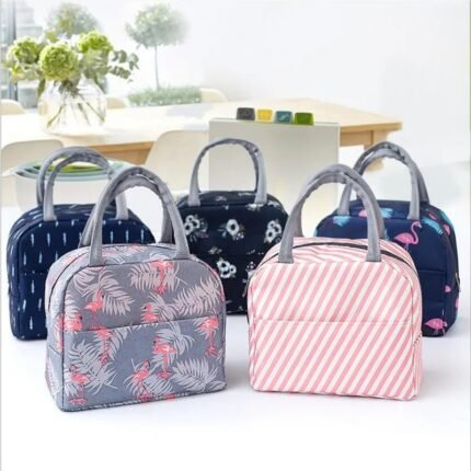 Sac à lunch en toile isotherme portable étanche