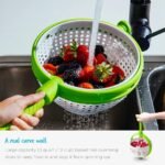 ⁦Panier D’égouttage Rotatif pour Fruits et Légumes Facile et Rapide – سلة غسل الخضار⁩ - الصورة ⁦4⁩