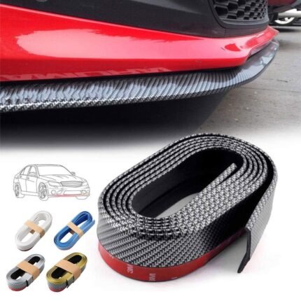 Lame de Protection pare-chocs avant de voiture en caoutchouc 2,5m – شريط حماية واقي الصدمات