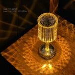 ⁦Veilleuse en cristal avec télécommande tactile USB⁩ - الصورة ⁦5⁩