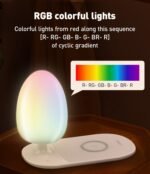 ⁦Veilleuse à luminosité réglable, chargeur de téléphone sans fil LDNIO Y3⁩ - الصورة ⁦3⁩