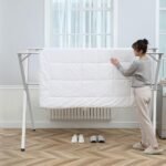 ⁦Séchoir à linge rétractable pour économiser de l’espace en acier inoxydable – علاقة ملابس الغسيل⁩ - الصورة ⁦7⁩