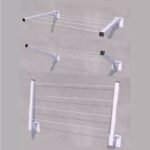 ⁦Sèche linge Mural Rabattable avec corde⁩ - الصورة ⁦6⁩