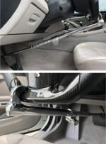 ⁦Serrure antivol Standard de frein et volant rétractable double crochet En Acier Inoxydable - قفل مضاد للسرقة فرامل وعجلة قيادة من الفولاذ المقاوم للصدأ⁩ - الصورة ⁦2⁩