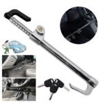 Serrure antivol Standard de frein et volant rétractable double crochet En Acier Inoxydable - قفل مضاد للسرقة فرامل وعجلة قيادة من الفولاذ المقاوم للصدأ