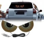 ⁦Feux de Voiture à LED Dynamiques Devil Eyes pour Pare-brise Arrière⁩ - الصورة ⁦4⁩