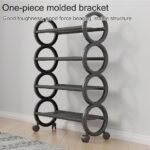 ⁦Étagère à Chaussures Design Compact avec Roulettes – حامل أحذية مبتكر متنقل⁩ - الصورة ⁦6⁩