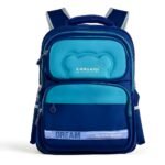 ⁦Sac à Dos Scolaire Orthopédique pour Enfants X-SHUAIQI Bleu Ciel – محفظة مدرسية للأطفال أزرق فاتح⁩ - الصورة ⁦3⁩