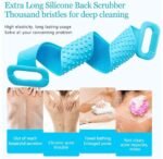 ⁦Brosse de Bain en Silicone pour Nettoyer le Corps – فرشاة الإستحمام من السيليكون⁩ - الصورة ⁦5⁩