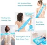 ⁦Brosse de Bain en Silicone pour Nettoyer le Corps – فرشاة الإستحمام من السيليكون⁩ - الصورة ⁦4⁩