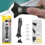 Lisseur Joint Silicone Outil 5 en 1 pour Tous Types de Joints