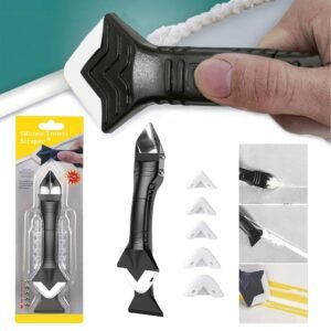 Lisseur Joint Silicone Outil 5 en 1 pour Tous Types de Joints
