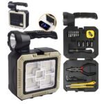 Lampe Solaire Portable Avec Kit de Tournevis et Outils