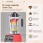 ⁦Soni Five Mixeur Blender Multifonction 3en1 Ultra Puissant 7500W avec 8 Lames en Acier Inoxydable⁩ - الصورة ⁦6⁩