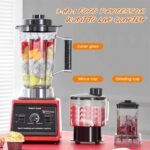 ⁦Soni Five Mixeur Blender Multifonction 3en1 Ultra Puissant 7500W avec 8 Lames en Acier Inoxydable⁩ - الصورة ⁦2⁩