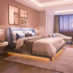 ⁦Bande LED lumineuse à détecteur de mouvement pour lit 3000K lumière chaude App Control⁩ - الصورة ⁦2⁩