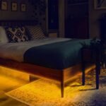 ⁦Bande LED lumineuse à détecteur de mouvement pour lit 3000K lumière chaude App Control⁩ - الصورة ⁦5⁩